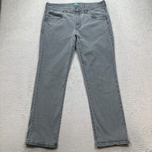 Tommy Bahama Pants Men's 36 x 30 GRAY Straight Cotton Blend Tencel